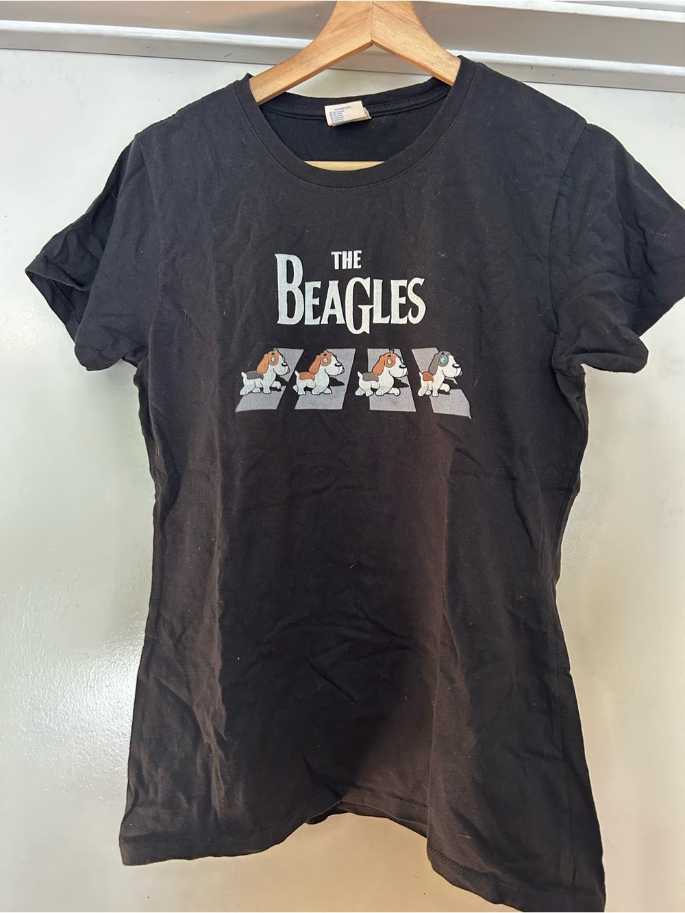 Port and Company Black "The Beagles" Graphic Tee